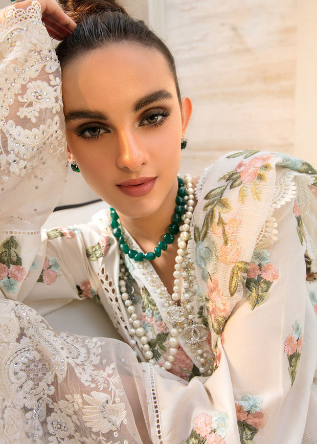 Monsoon Blooms  | Crimson