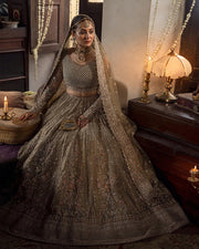 Faiza Saqlain | Wedding Couture - Beige