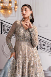Maria B | BD-3002 | 3 Piece Embroidered Net Suit