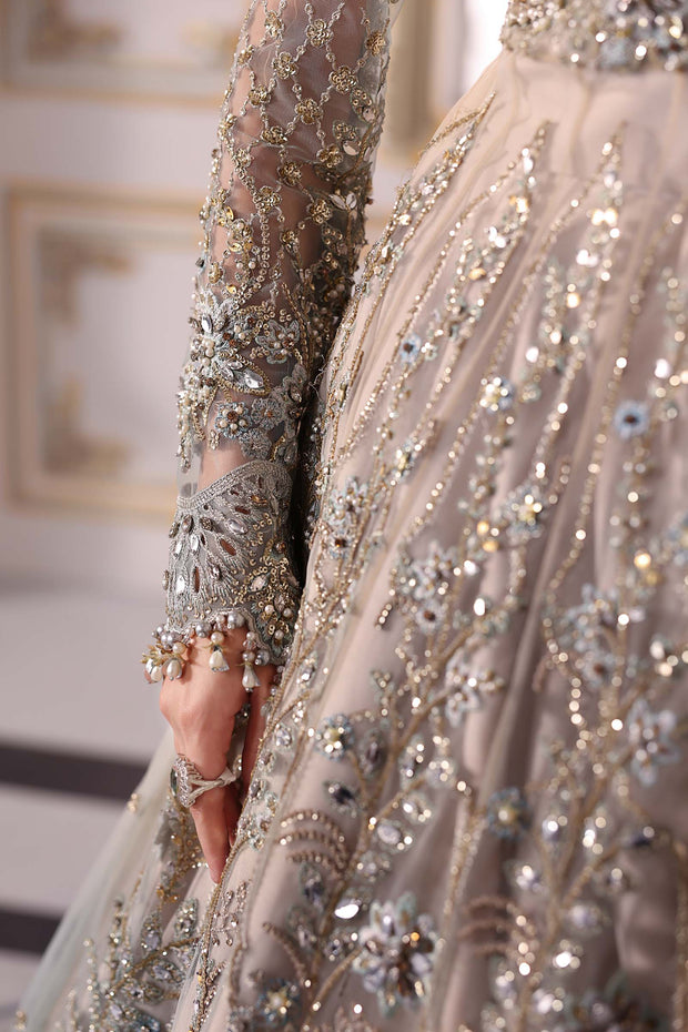 Maria B | BD-3002 | 3 Piece Embroidered Net Suit