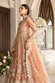 Maria B | 3 Piece stitched Embroidered Suit | BD-2804