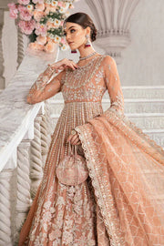 Maria B | 3 Piece stitched Embroidered Suit | BD-2804