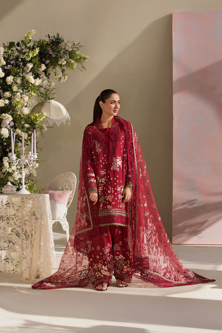 Design 14A Luxury Lawn 2025 Unstitched | Sobia Nazir