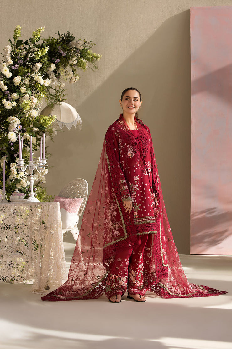 Design 14A Luxury Lawn 2025 Unstitched | Sobia Nazir