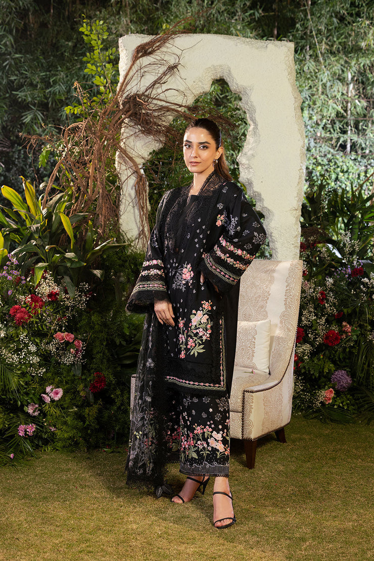 Design 14B Luxury Lawn 2025 Unstitched | Sobia Nazir