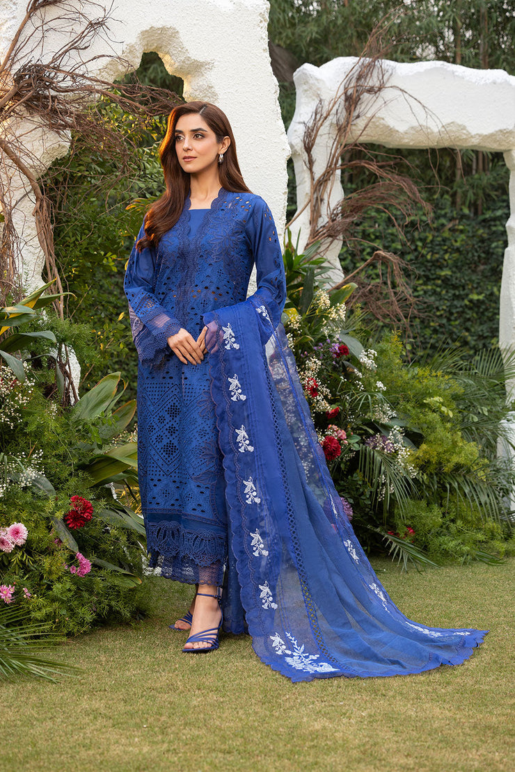 Design 1B Luxury Lawn 2025 Unstitched | Sobia Nazir