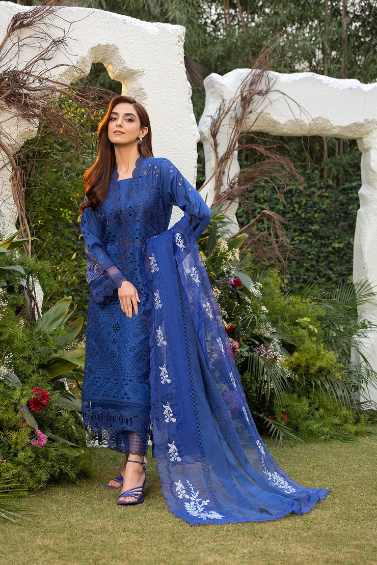 Design 1B Luxury Lawn 2025 Unstitched | Sobia Nazir