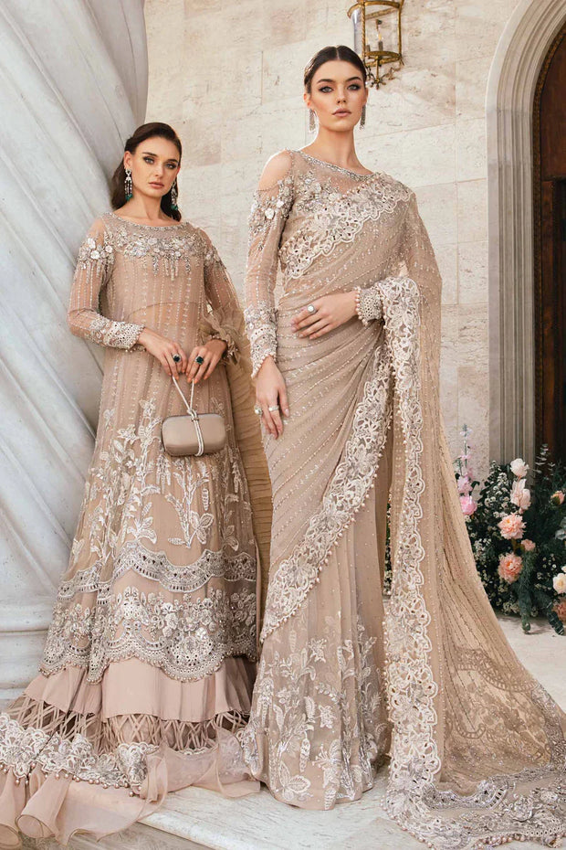 Maria B | Embroidered Saree Stitched | BD-2801